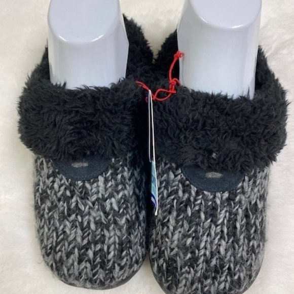 Dluxe by Dearfoams No Sweat Comfort Memory Foam Slippers, size‎ 5/6 - Picture 4 of 9